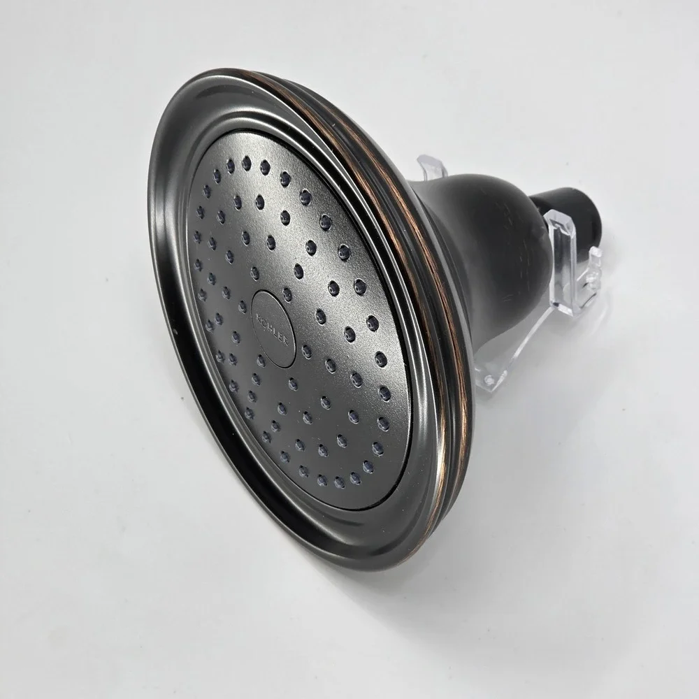 KOHLER Purist 2.5 gpm Single-Function Showerhead Brushed Bronze